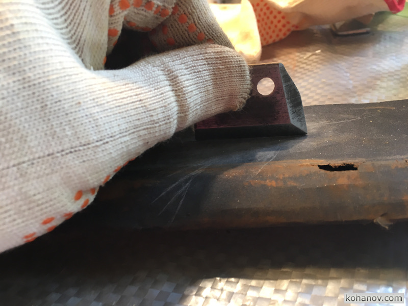 Заточка ножа ледобура рыболовный шнек